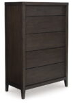 Westonfort - Espresso - Five Drawer Chest