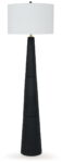 Hallburg - Black - Poly Floor Lamp