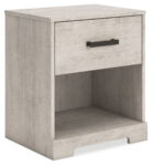 Shawburn - Gray - One Drawer Night Stand