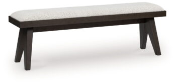 Westonfort - Espresso - Large Upholstered Dining Room Bench