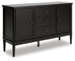 Portdown - Black - Dining Room Server