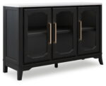 Welltern - White / Black - Dining Room Server