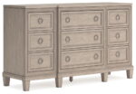 Jorlaina - Light Grayish Brown - Dresser