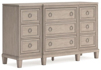 Jorlaina - Light Grayish Brown - Dresser