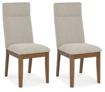 Roanhowe - Brown - Dining Upholstered Side Chair (Set of 2)
