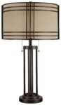 Hanswell - Dark Brown - Metal Table Lamp