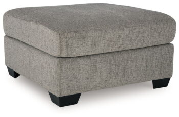 Erinsburg - Iron - Oversized Accent Ottoman