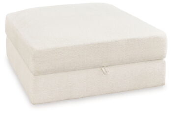 Elissa Court - Vanilla - Ottoman With Storage