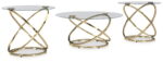 Crimonti - Champagne - Occasional Table Set (Set of 3)