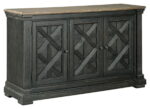 Tyler Creek - Black / Gray - Dining Room Server