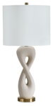 Judrich - White / Gold Finish - Poly Table Lamp