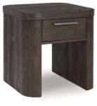 Neo - Rich Brown - Square End Table