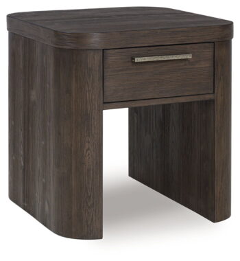 Neo - Rich Brown - Square End Table