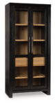 Bracken - French Black / Light Brown - Display Cabinet