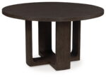Neo - Rich Brown - Round Dining Room Table