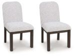 Neo - Rich Brown - Dining Upholstered Side Chair (Set of 2)