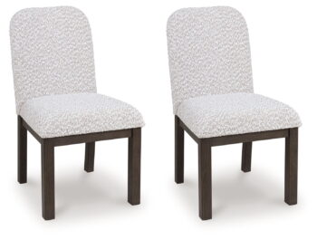 Neo - Rich Brown - Dining Upholstered Side Chair (Set of 2)