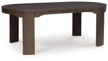 Neo - Rich Brown - Oval Dining Room Extension Table